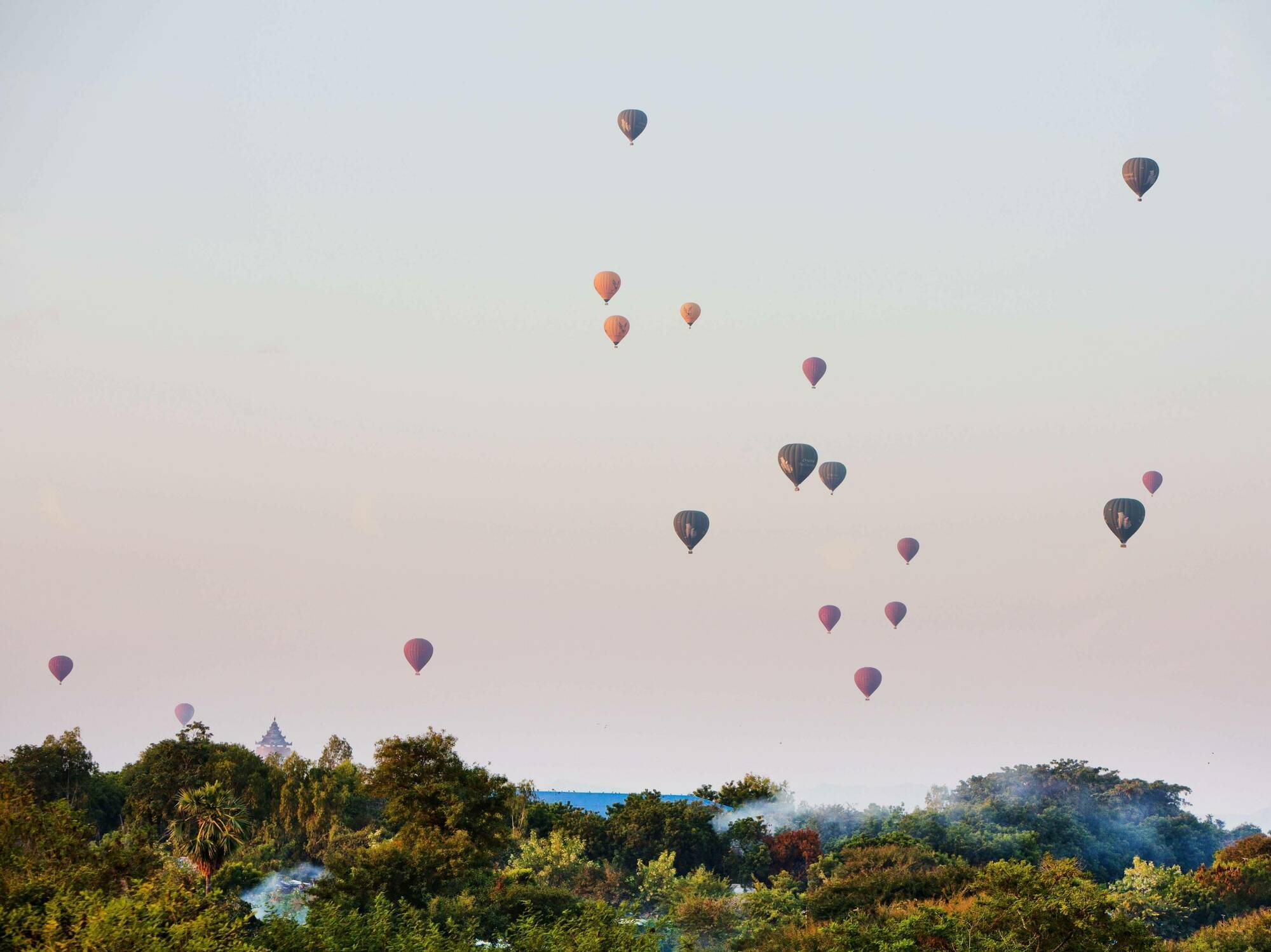 Sky View Hotel Bagan Kültér fotó